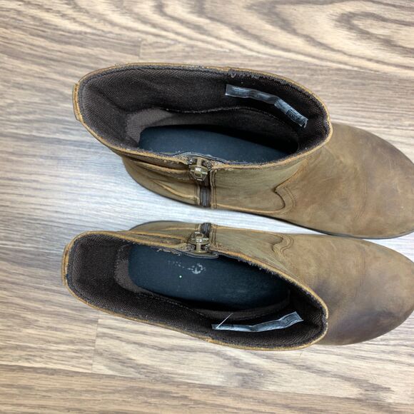 Merrell Boots Encore Kassie Ankle Brown Leather Waterproof Women's 8.5 J95326 - Picture 7 of 10